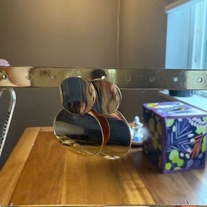 Gold Statement Earrings